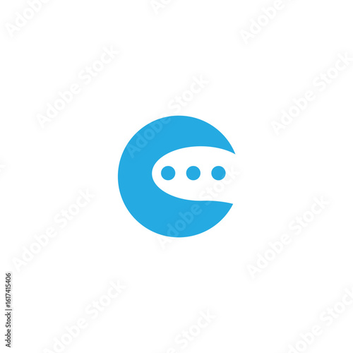caca chat logo design business