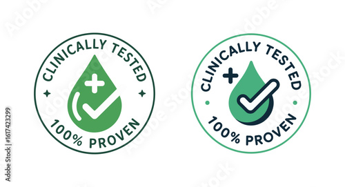 Clinically Tested and 100% Proven Product Quality Assurance Labels