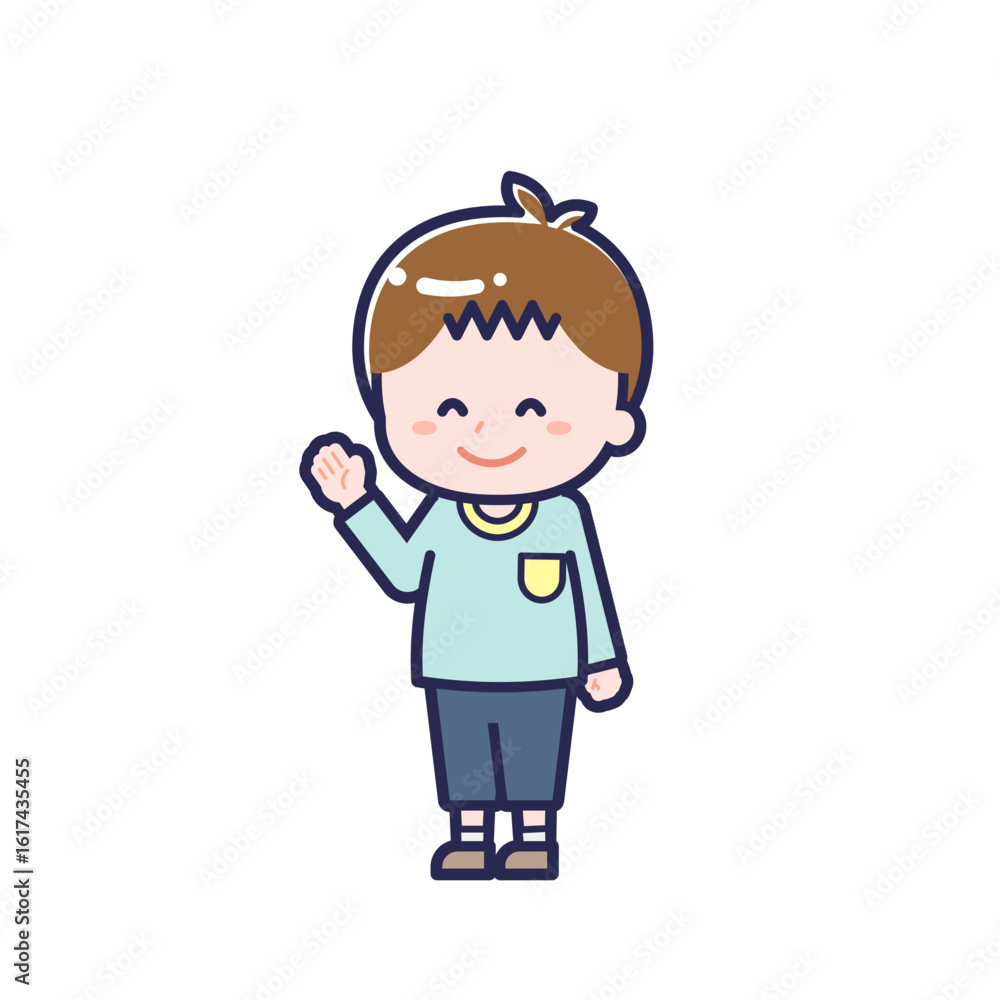私服のこども/ななめ/男の子 17 私服のこども/ななめ/男の子 17