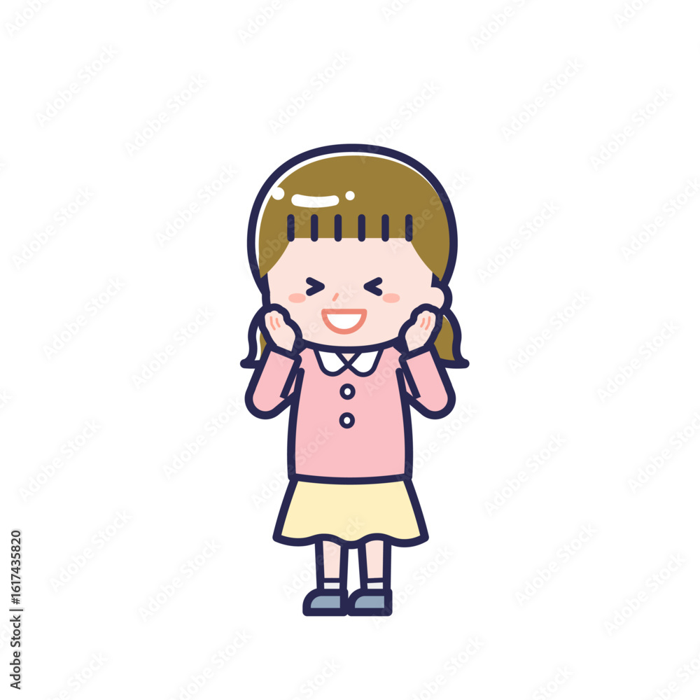 私服のこども/ななめ/女の子 21 私服のこども/ななめ/女の子 21