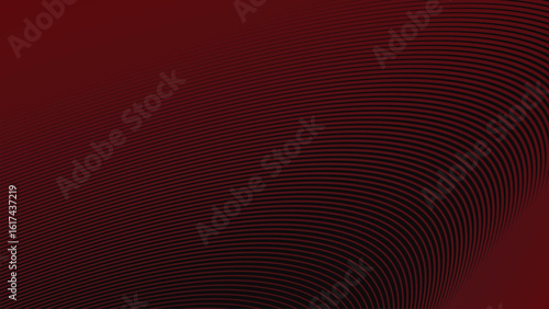 Dark Red Background with Stripes Line Abstract for Bold Modern Design, Web UI, and Digital Visual Art