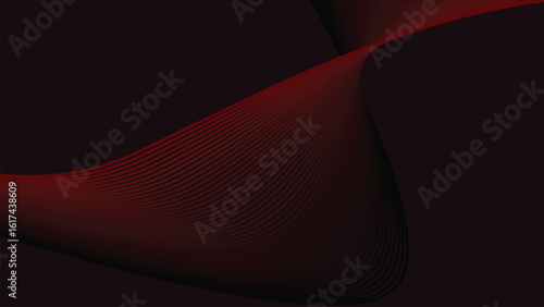 Dark Red Background with Stripes Line Abstract for Bold Modern Design, Web UI, and Digital Visual Art