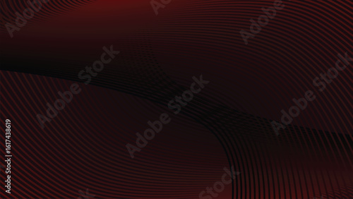 Dark Red Background with Stripes Line Abstract for Bold Modern Design, Web UI, and Digital Visual Art