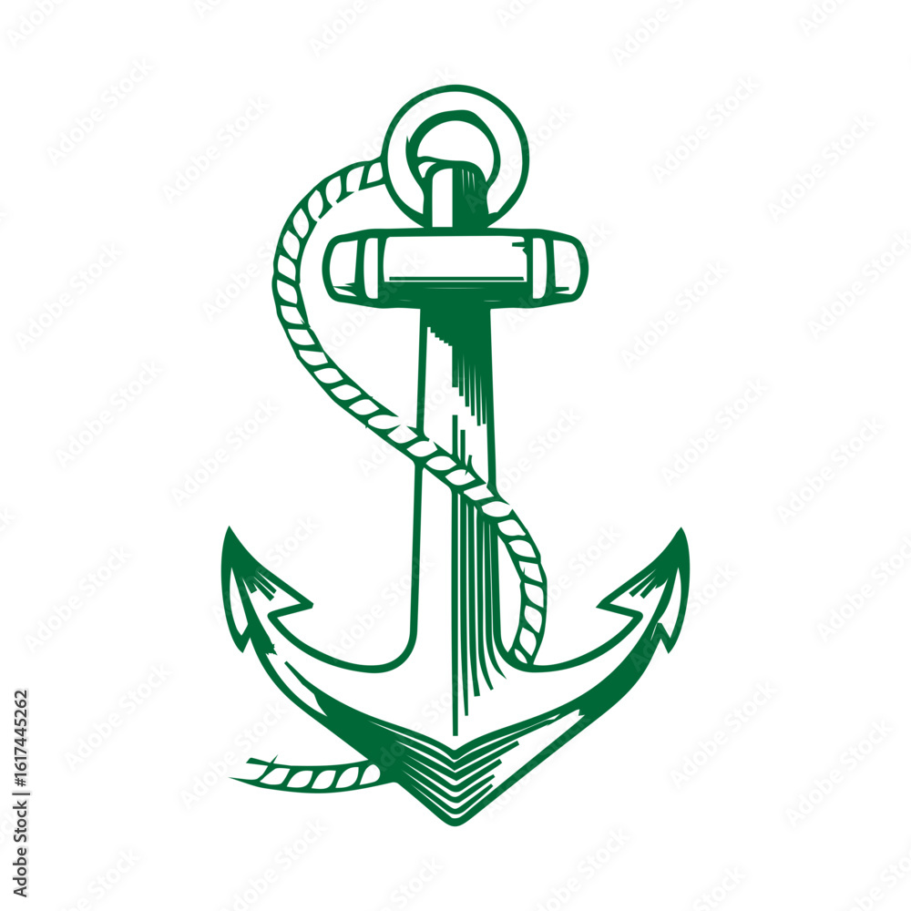 Naklejka premium Anchor icon