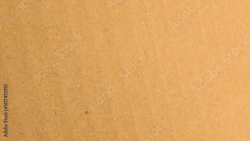 Background of brown kraft paper or cardboard texture, old paper sheet, parchment or papyrus surface, vector realistic illustration.
