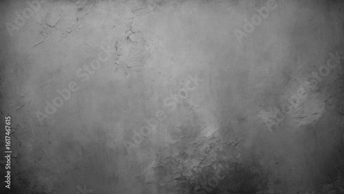 Elegant black background vector illustration with vintage,  distressed grunge texture and dark gray charcoal color paint
