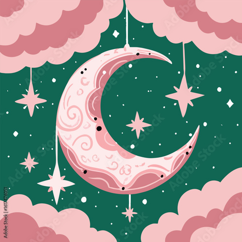 a-crescent-moon-hangs-in-a-deep-blue--starry-sky-- (3).eps