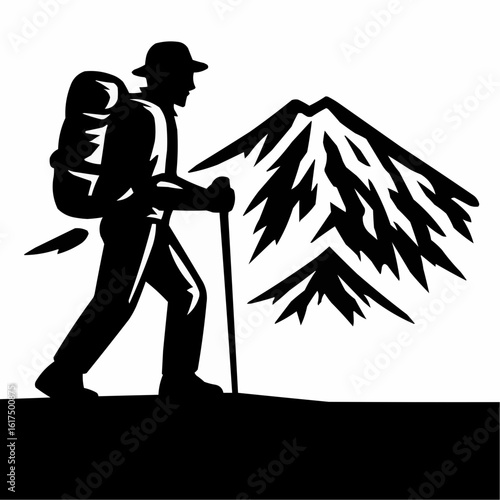 man with backpack