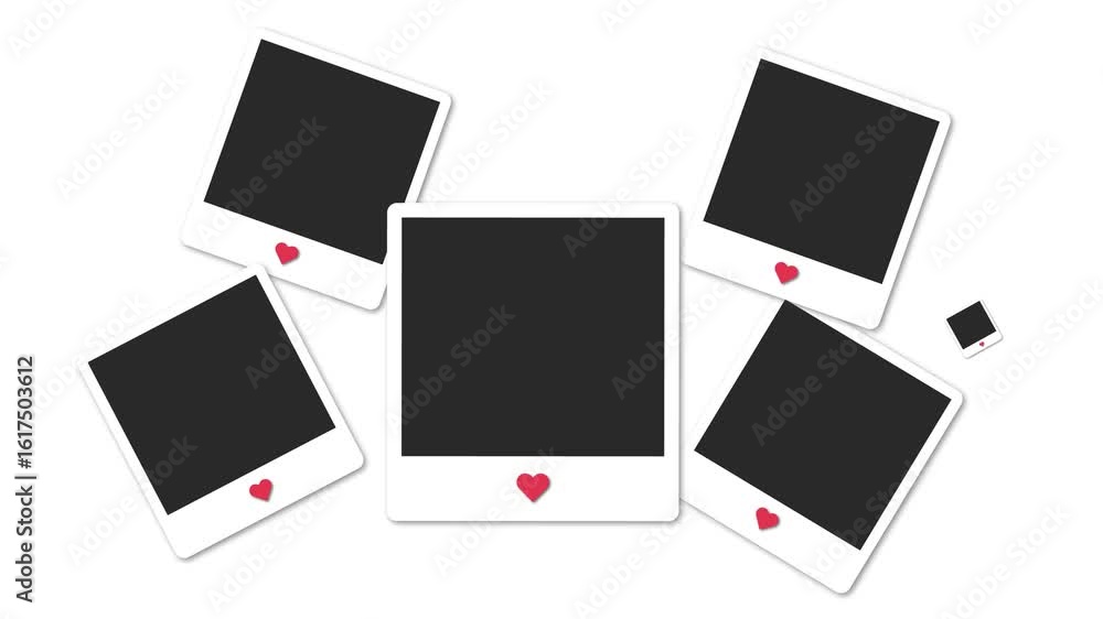 photo frame animation with shadow for social media photo frame animation with shadow for social media