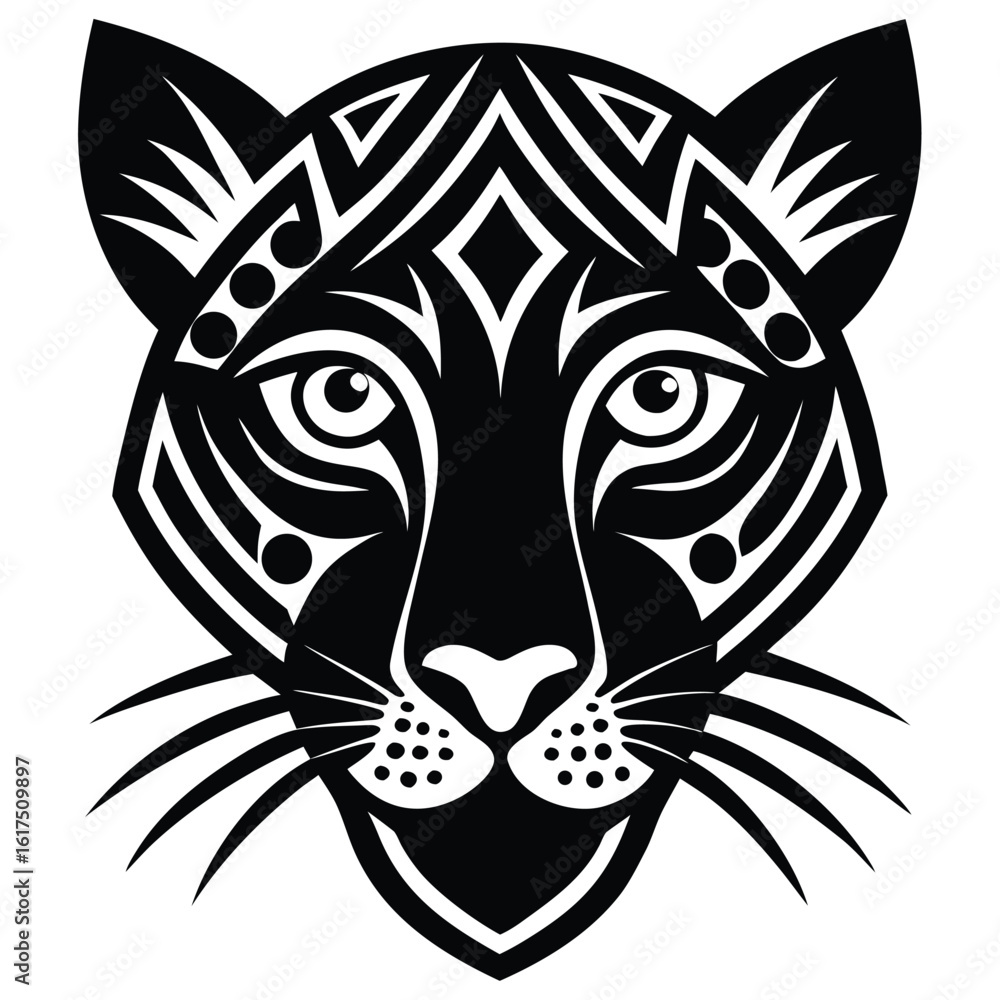 Fototapeta premium head of a tiger