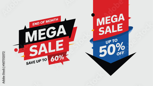 End of Month Mega Sale Save Up to 60% and 50% Off Promotions
