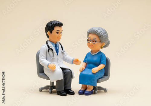 Senior Patient Consultation: Trust and Medical Care in Action
