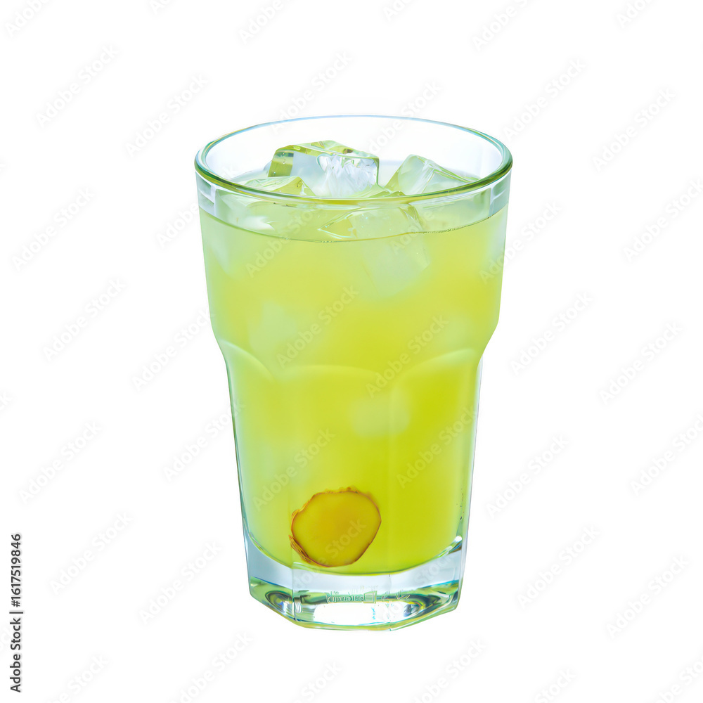 custom made wallpaper toronto digitalRefreshing ginger ale with ice isolated on transparent background