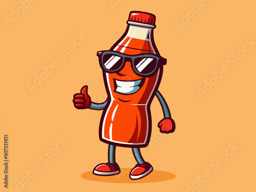 bottle mascot