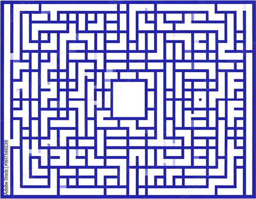 Complex square maze