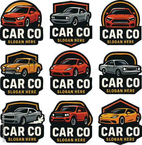 Collection of Car Company Logos with Slogans 3.