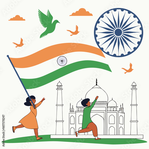 India Independence Day Celebration Design