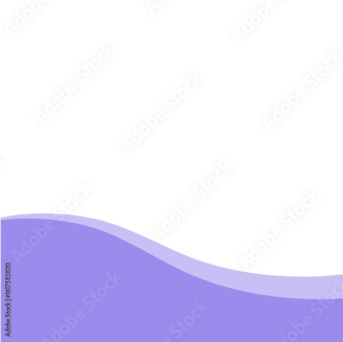 Abstract bottom template divider shape. Modern corner shape for Business, Certificate. Vector Illustration