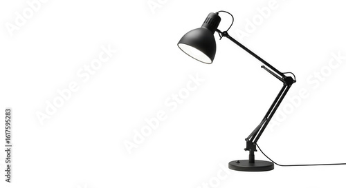 Adjustable Black Architect Desk Lamp PNG Modern Task Lighting PNG for Study Office Work PNG