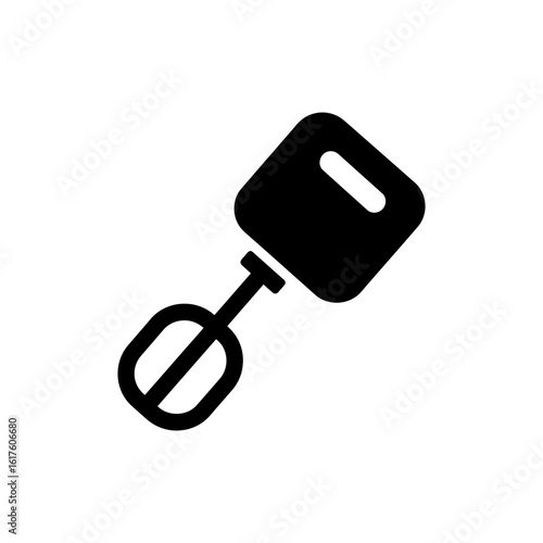  Egg beater black filled icon kitchen cooking utensil