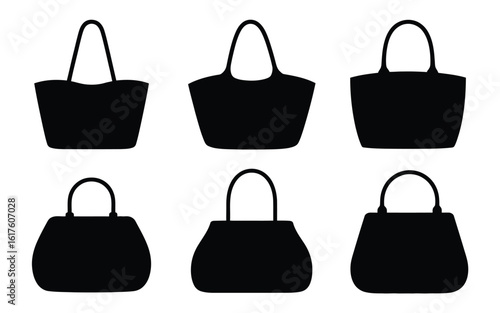 Various Handbag Silhouettes