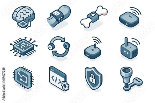 Neural sensor vector prosthetics transmitter icon processor control smart module algorithm prosthetic