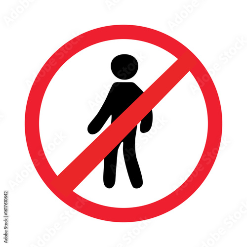 Authorized personnel only, warning information sign
