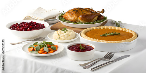 Celebrate abundance with a delicious roasted turkey and classic sides, perfect for festive gatherings and holiday dining.