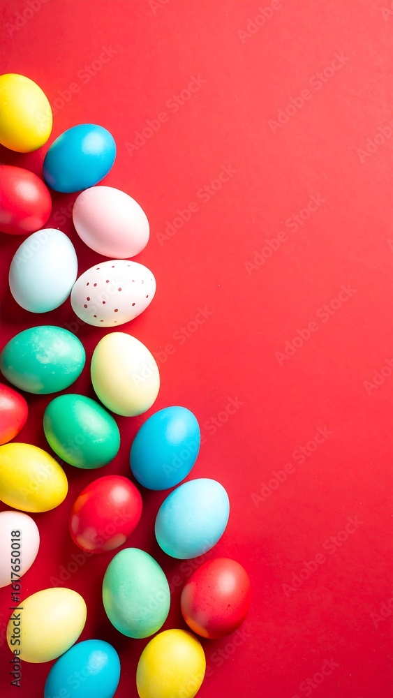 Obraz premium Colorful Easter Eggs (1)