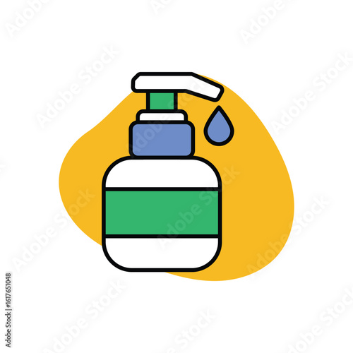 Cleanser Icon vector stock illustration