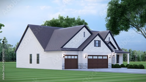 Wallpaper Mural Exterior house design, The Horizon Edge Exterior
Exterior house 3d rendering Torontodigital.ca