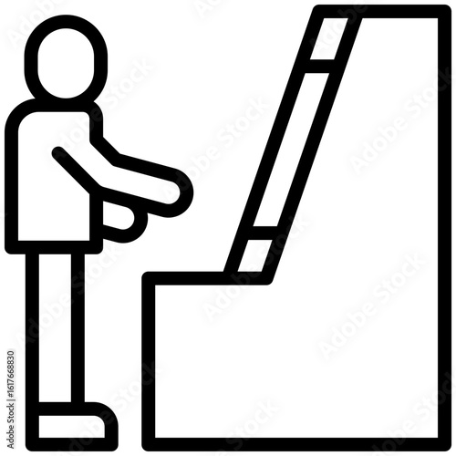 self checkout icon for department store , business, website, application, printing, document, poster design, etc