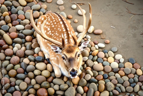 Fototapeta Naklejka Na Ścianę i Meble -  Zwierzęta różnych stron świata. Pupile w ich naturalnym środowisku. Piękne portrety czworonogów.