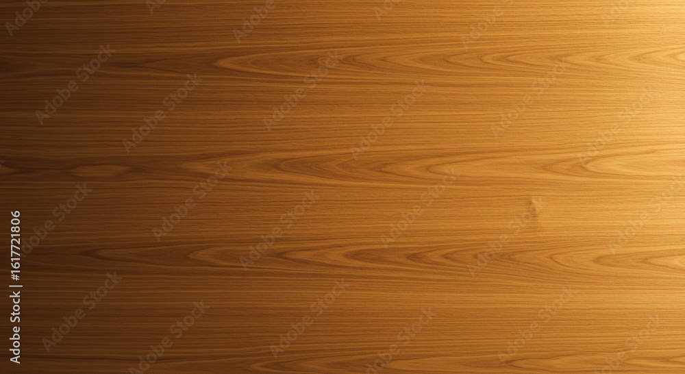 Obraz premium Warm golden wood grain texture with horizontal lines