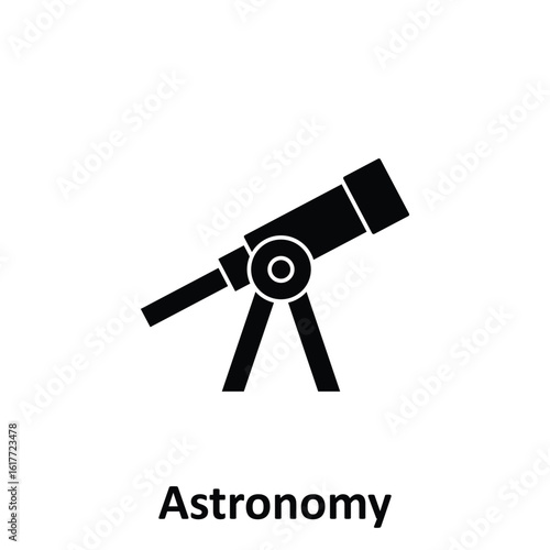 Astronomy Vector Icon which can easily modify or edit