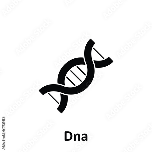 Dna Vector Icon which can easily modify or edit