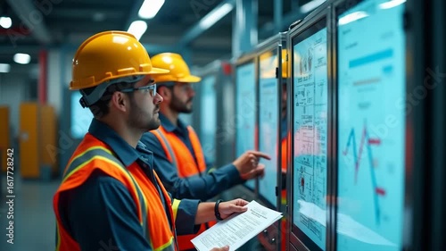 Safety First: Professionals Engaged in Proactive Safety Planning, Rigorous Training, and Effective Risk Management Protocols - Stock Photo Concept with Empty Space