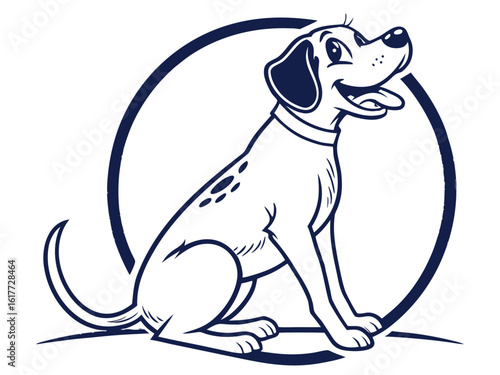 Majestic Labrador Retriever in Hunting Pose