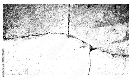 wall fracture, vintage wall damage background, vintage wall fracture vector, abstract backdrop background wall vector, top view