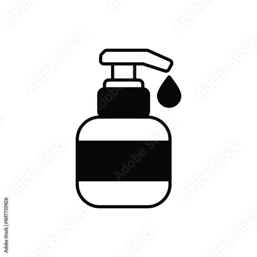 Cleanser Icon vector stock illustration
