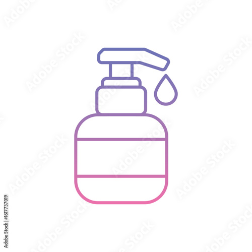 Cleanser Icon vector stock illustration