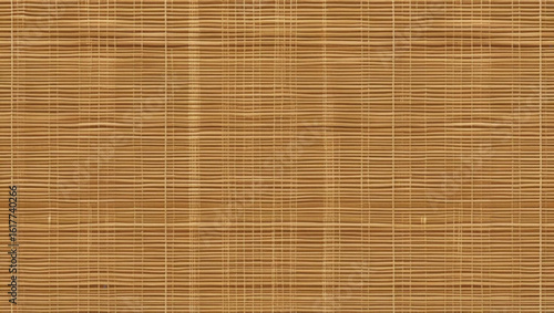 Seamless Woven Bamboo or Rattan Texture