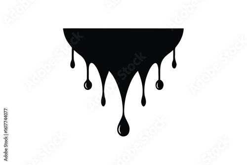dripping blood vector icon
