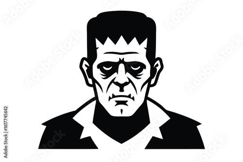 frankenstein monster vector icon
