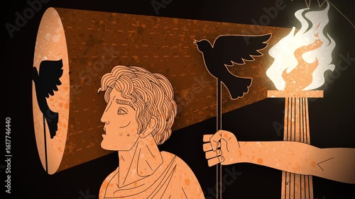 greek philosophy plato cave allegory