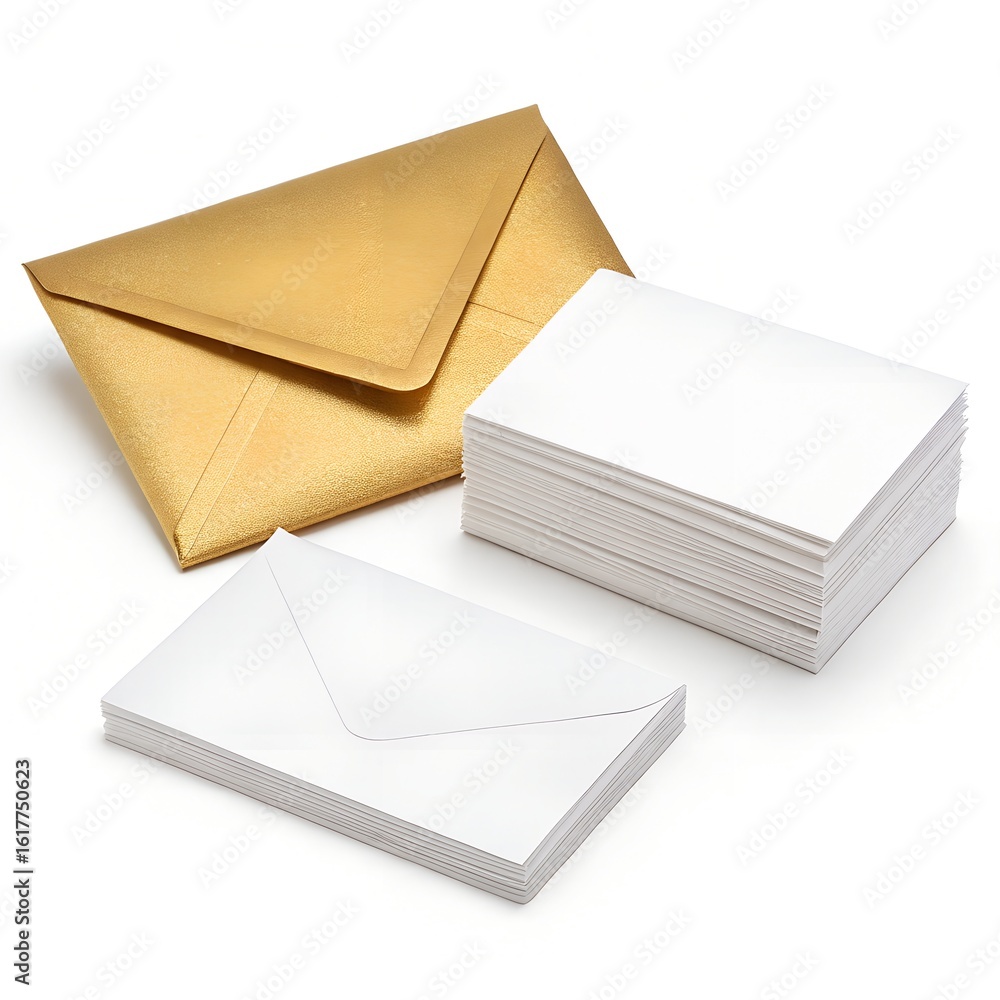 open envelope isolated on white open envelope isolated on white