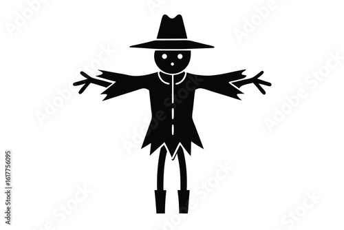 scarecrow vector icon