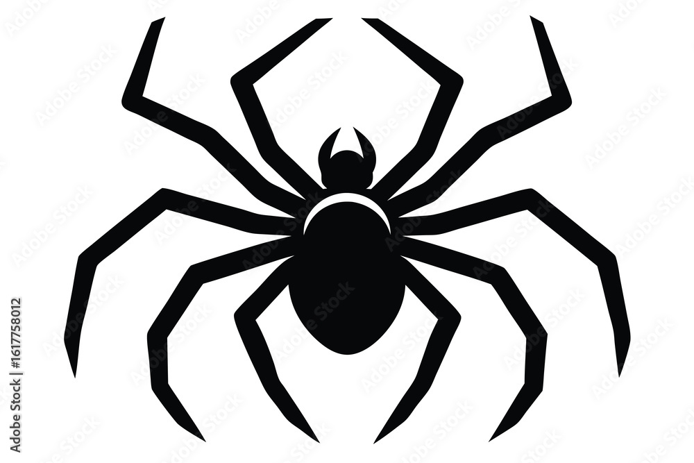 Obraz premium spider crawl vector icon