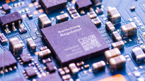 Foto Switching Regulator IC for efficient voltage conversion using switching techniques