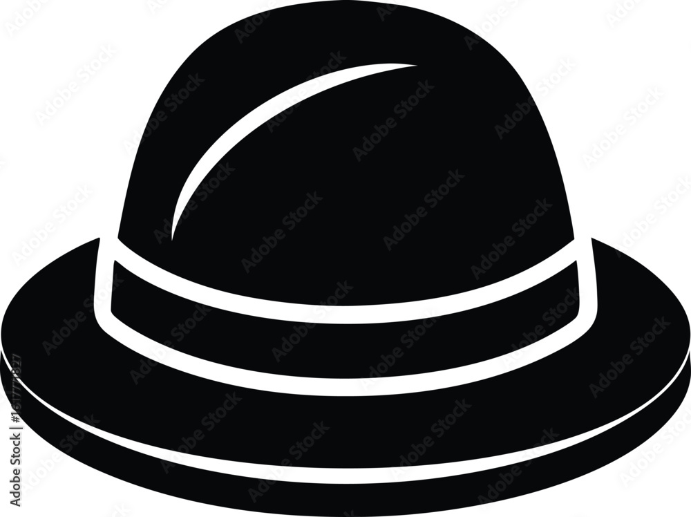 Clean Hat Silhouette Clean Hat Silhouette